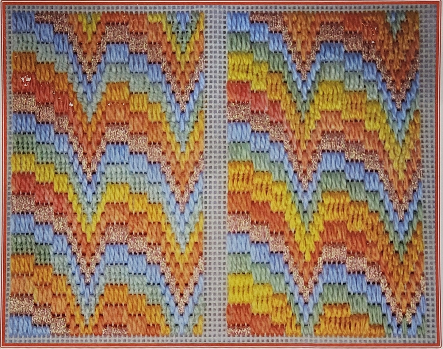 Bargello 3 - Florentine Continuous Wave design