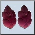 12306 Matte Rose Flower Petal Mill Hill Glass Treasure
