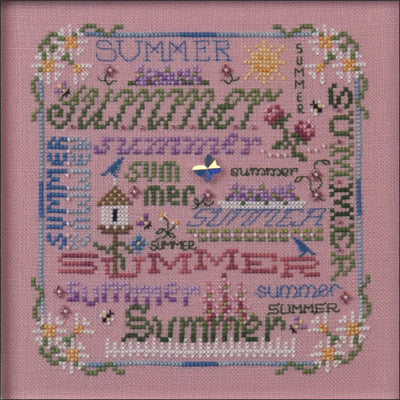 Summer Typography chart