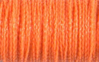 051F - Glow in the Dark Tangerine - #12 Braid (Tapestry Braid)