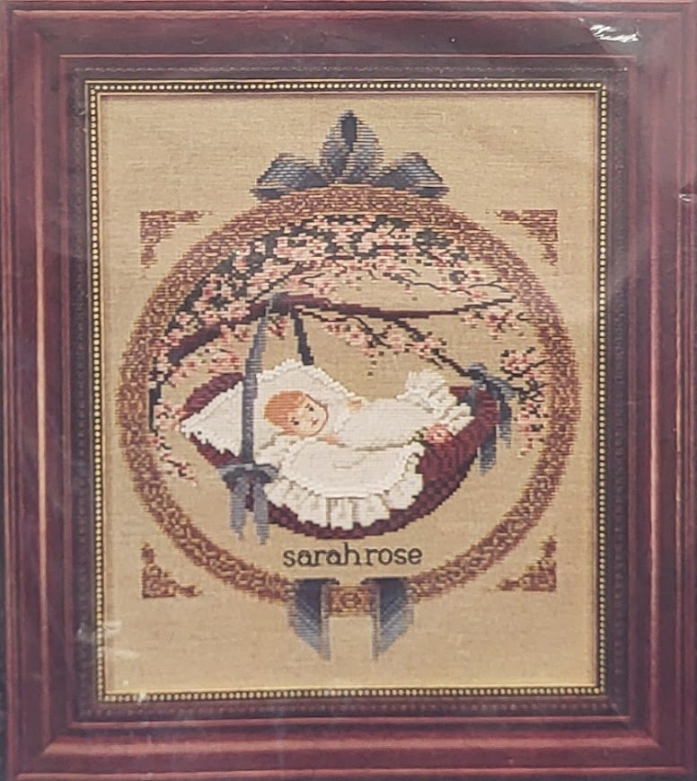 New Baby - Butternut Road vintage chart - consignment