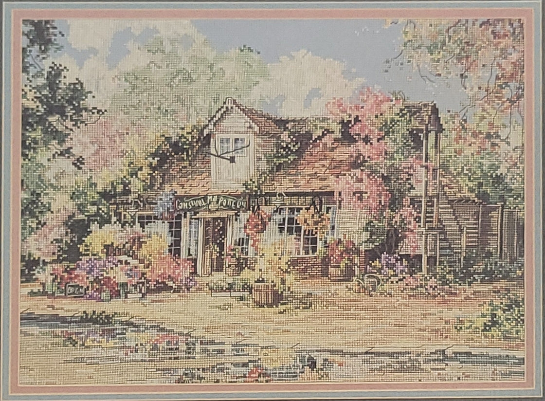 Marty Bell's Gomshall Flower Shop - counted cross stitch booklet - consignment