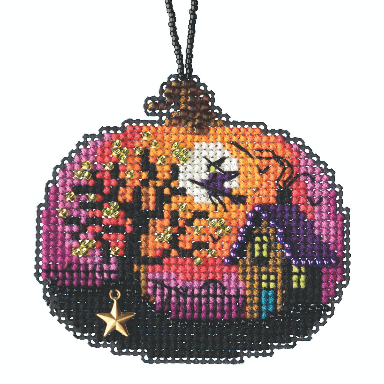 Painted Pumpkins - Bewitching Pumpkin counted cross stitch kit