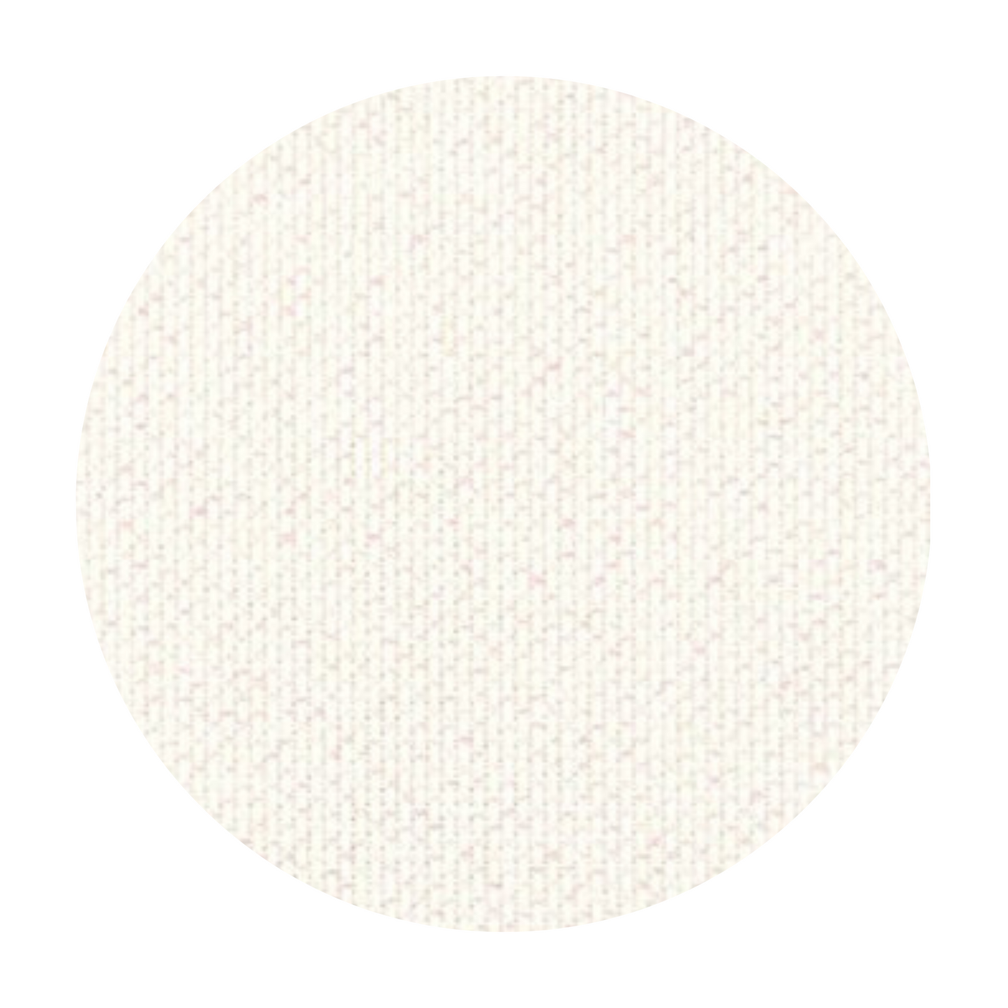 20 ct Opalescent White Aida - $0.048/sq in