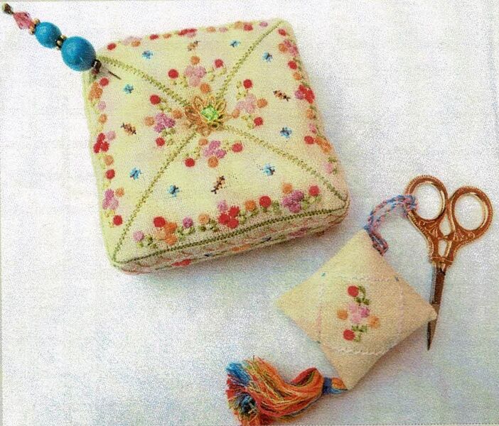 Dancing Flowers in my Garden pattern