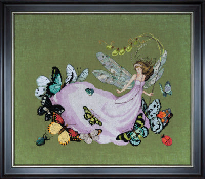 Delphine's Butterfly Brigade counted cross stitch chart