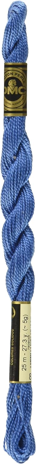 826 Md Blue - DMC #5 Perle Cotton Skein