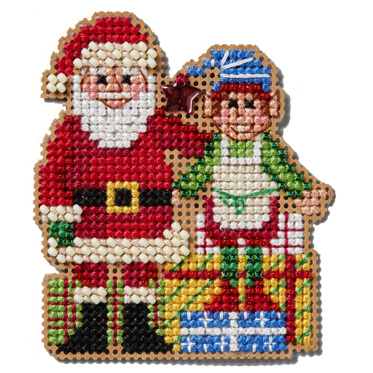 Winter Holiday - North Pole Buddies counted cross stitch kit