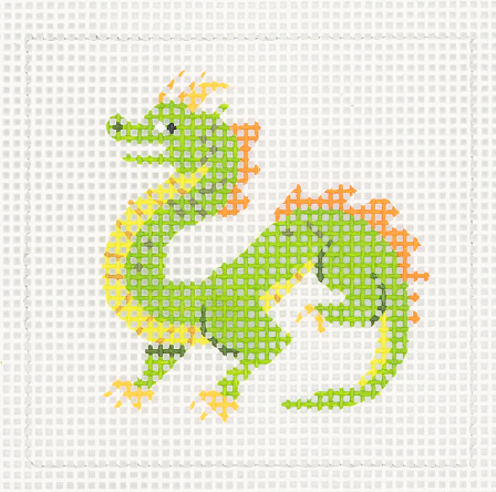 Dragon - Beginner needlepoint kit