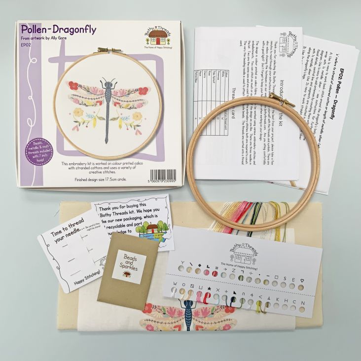 Dragonfly - Pollen Embroidery kit