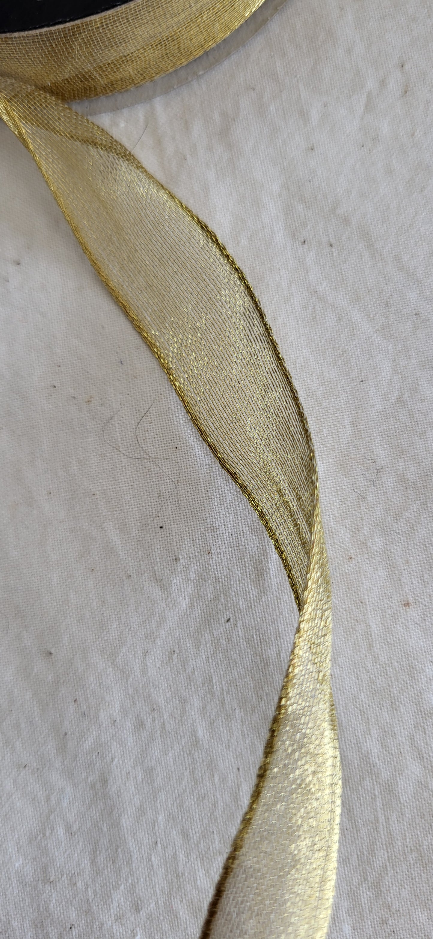 Metallic Wired Firefly Ribbon - 18mm