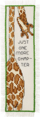 Just One More Chapter Cross Stitch Bookmark Kit