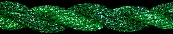 710485 - Forest Green Fine #8 Metallic braid