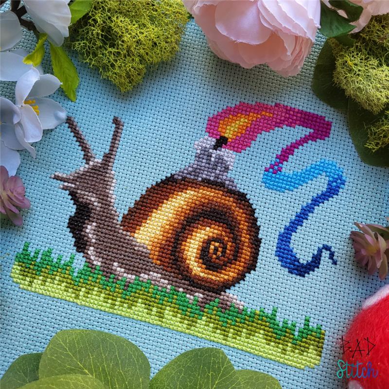 The Traveler counted cross stitch chart