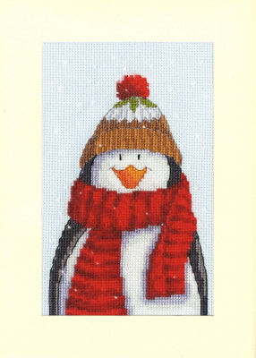 My Little Pudding counted cross stitch card kit