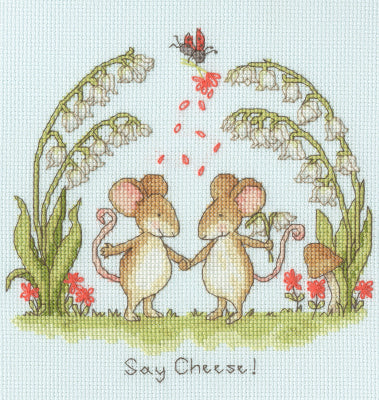 Say Cheese! counted cross stitch kit