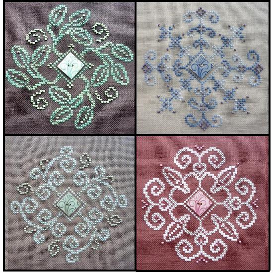 Cappuccino Milk Chocolate Truffle counted cross stitch chart