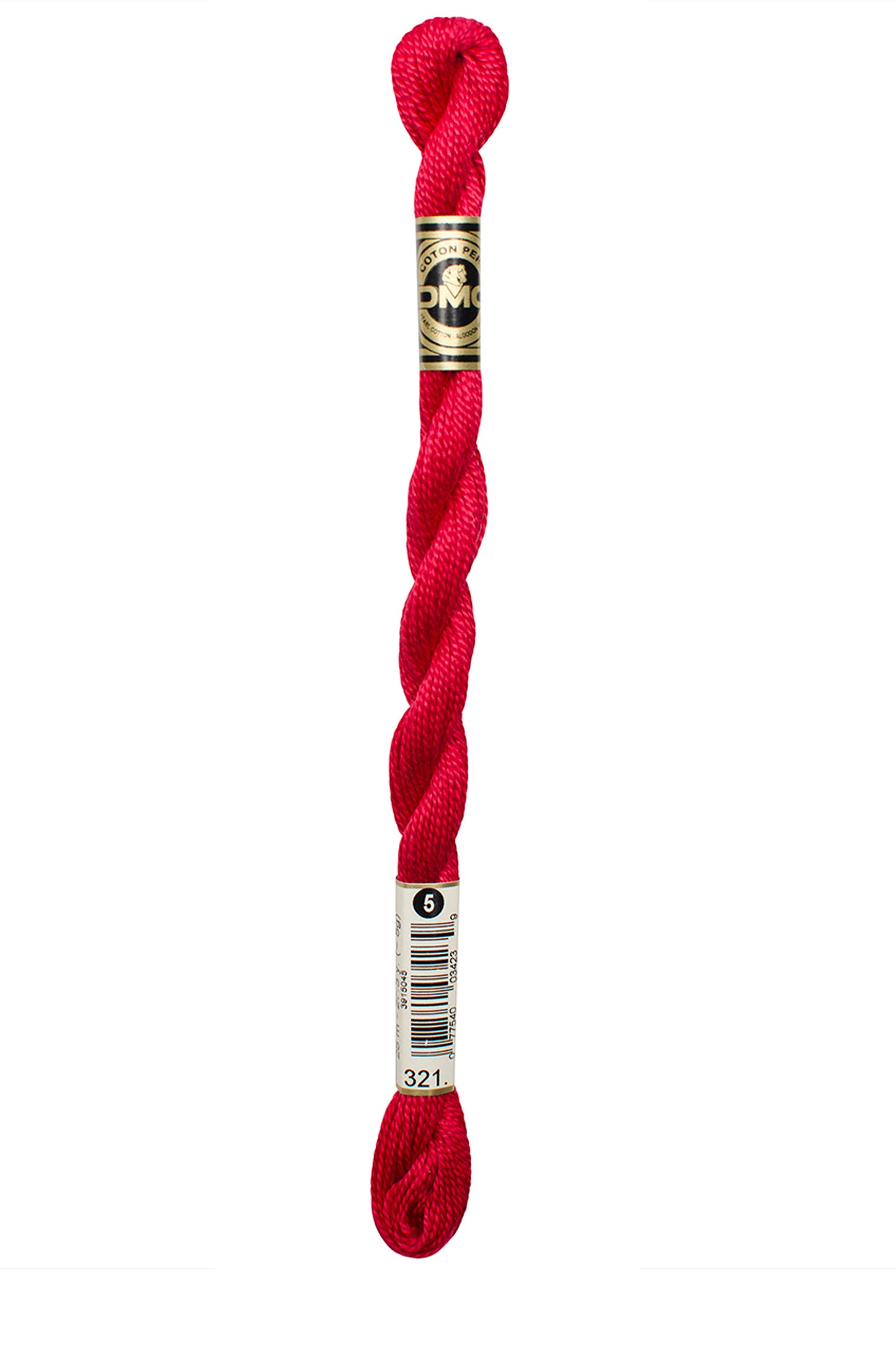 321 Red – DMC #5 Perle Cotton Skein