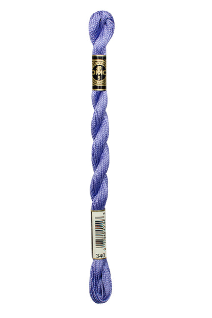 340 Medium Blue Violet – DMC #5 Perle Cotton Skein