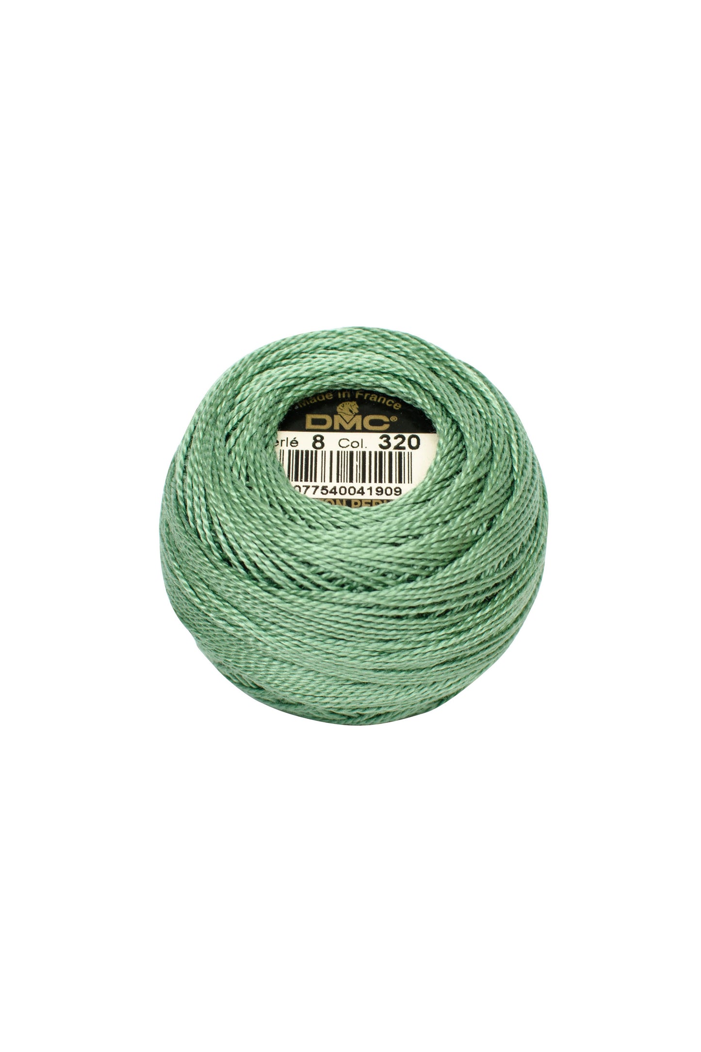320 Medium Pistachio Green – DMC #5 Perle Cotton Skein