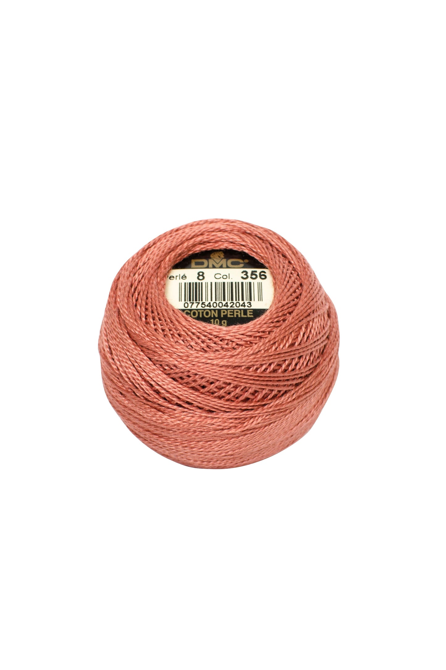 356 Medium Terra Cotta - DMC #8 Perle Cotton Ball