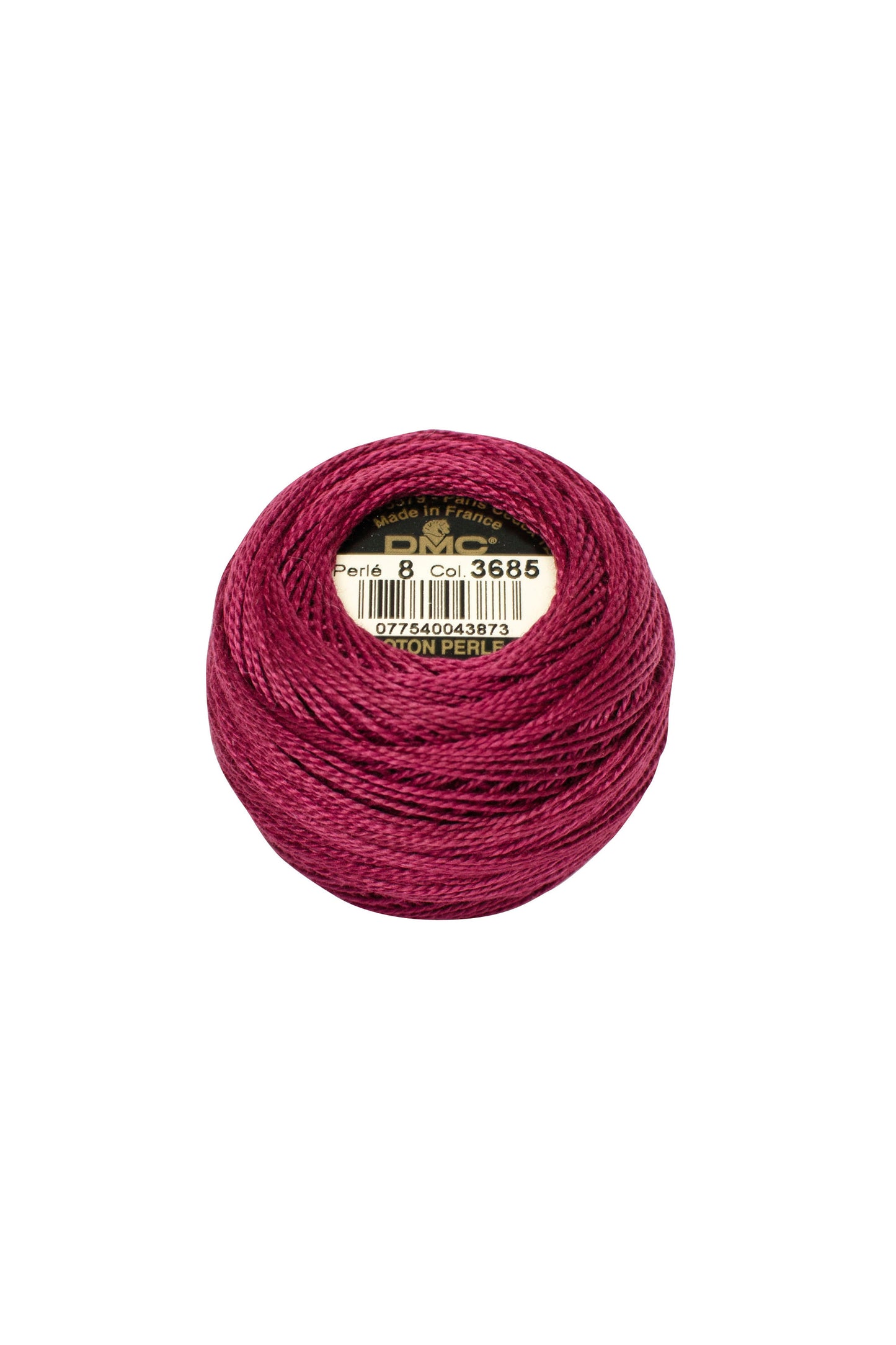 3685 Very Dark Mauve - DMC #5 Perle Cotton Ball