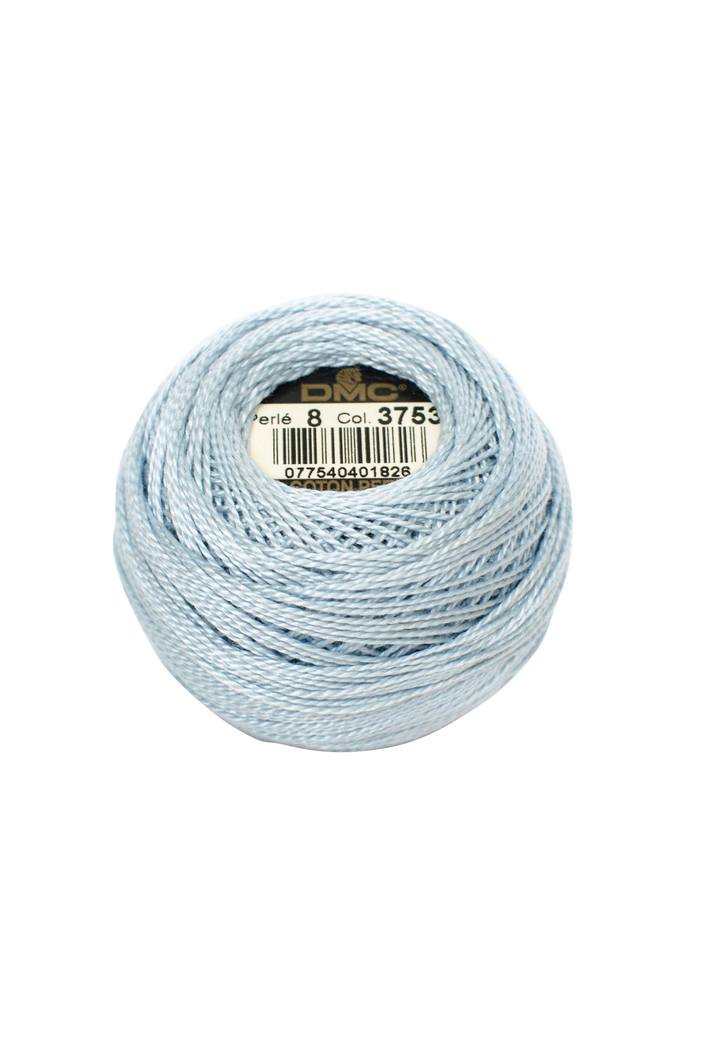 3753 Ultra Very Light Antique Blue - DMC #8 Perle Cotton Ball