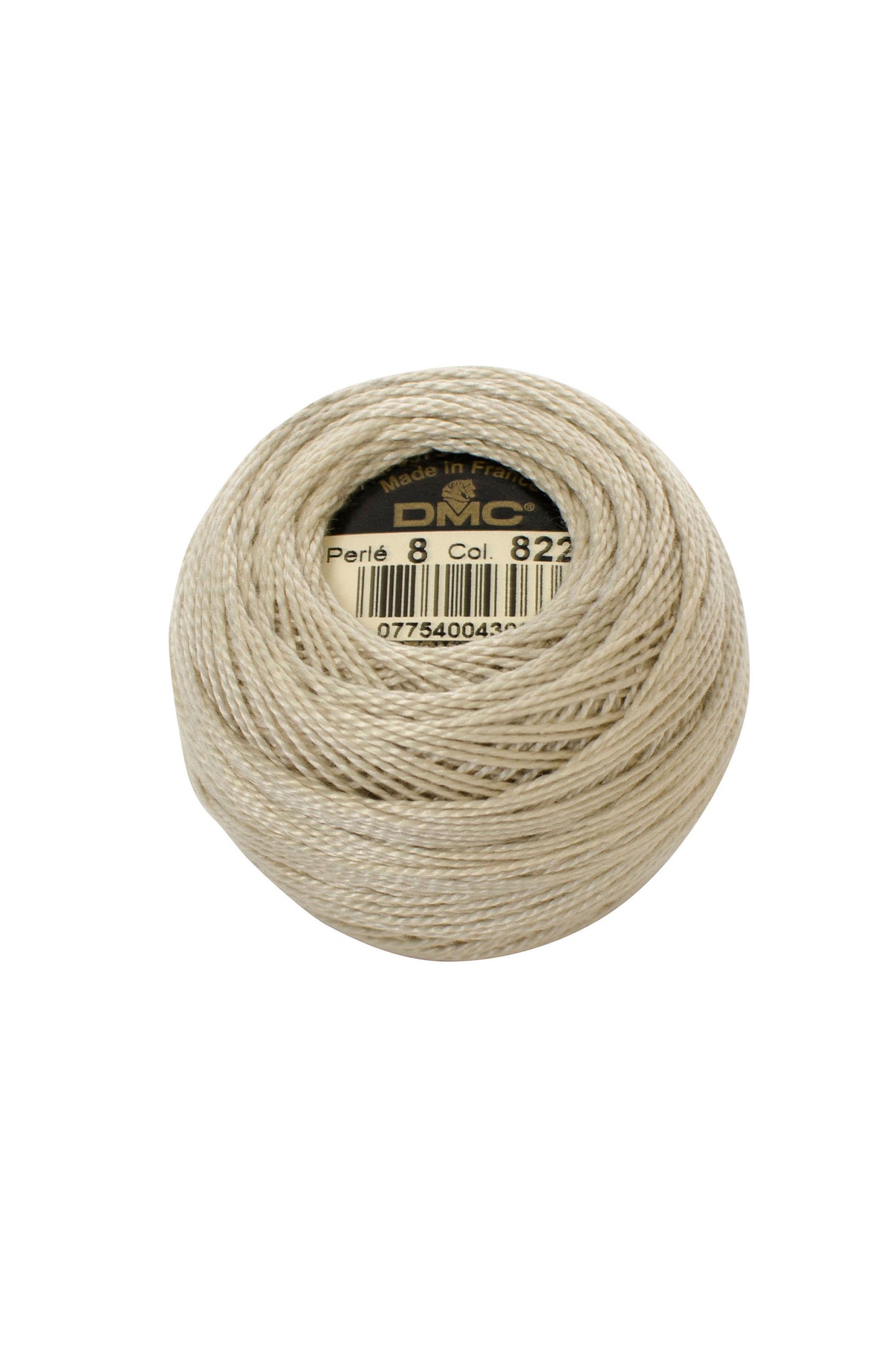 822 Light Beige Grey - DMC #8 Perle Cotton Ball