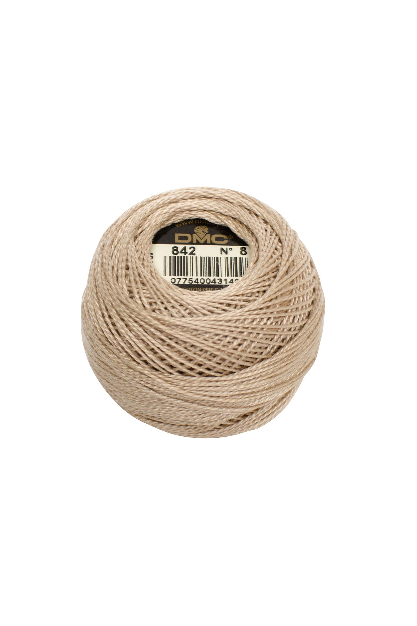 842 Very Light Beige Brown - DMC #8 Perle Cotton Ball