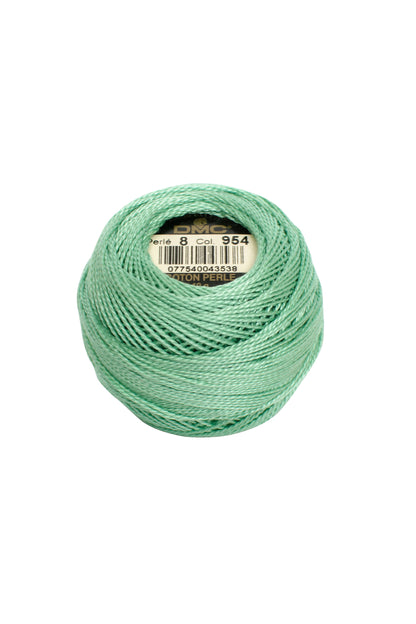 954 Nile Green - DMC #8 Perle Cotton Ball