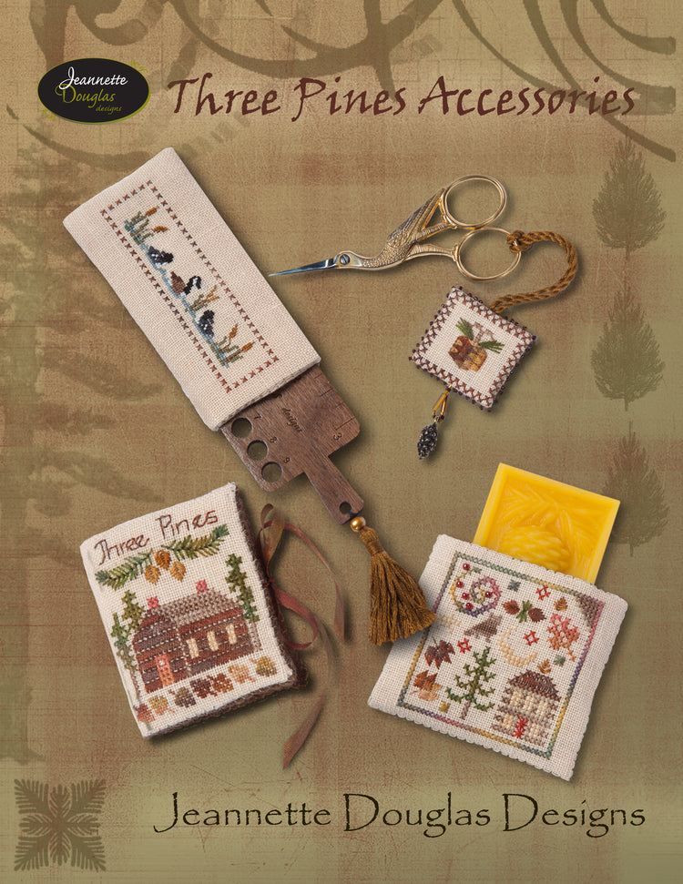 Three Pines Accessories sampler chart