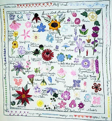 Down the Garden Path Brazilian Embroidery Book
