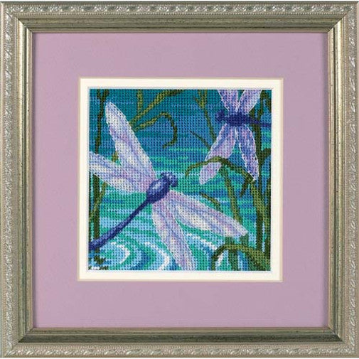 Dragonfly Pair needlepoint kit