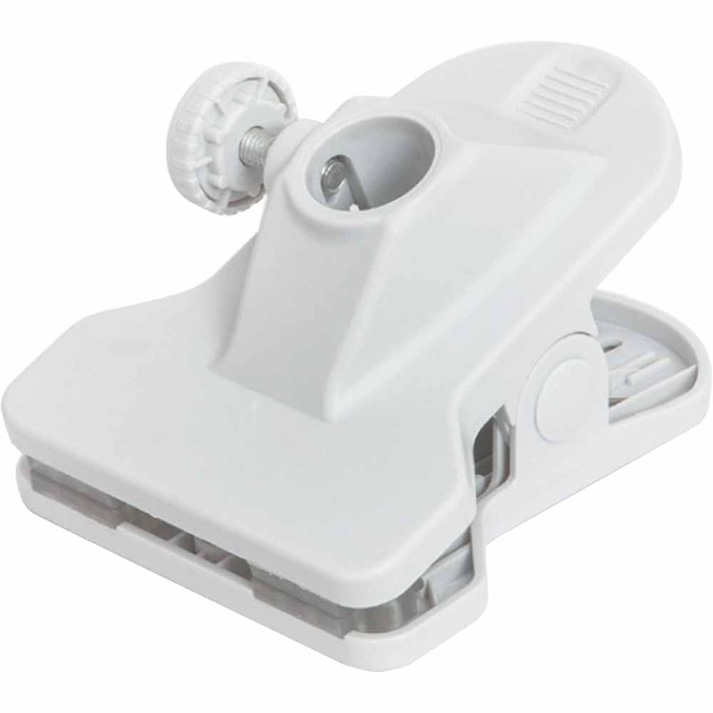 Convertible Floor/Desk/Clip-On Lamp with Magnifier