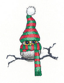 Ollie Owl counted cross stitch chart