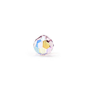 4mm Lt Amethyst AB Round Bead