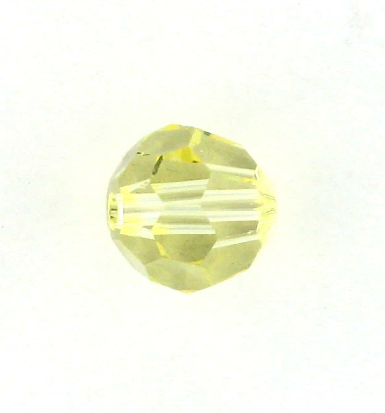 4mm Jonquil Round Bead