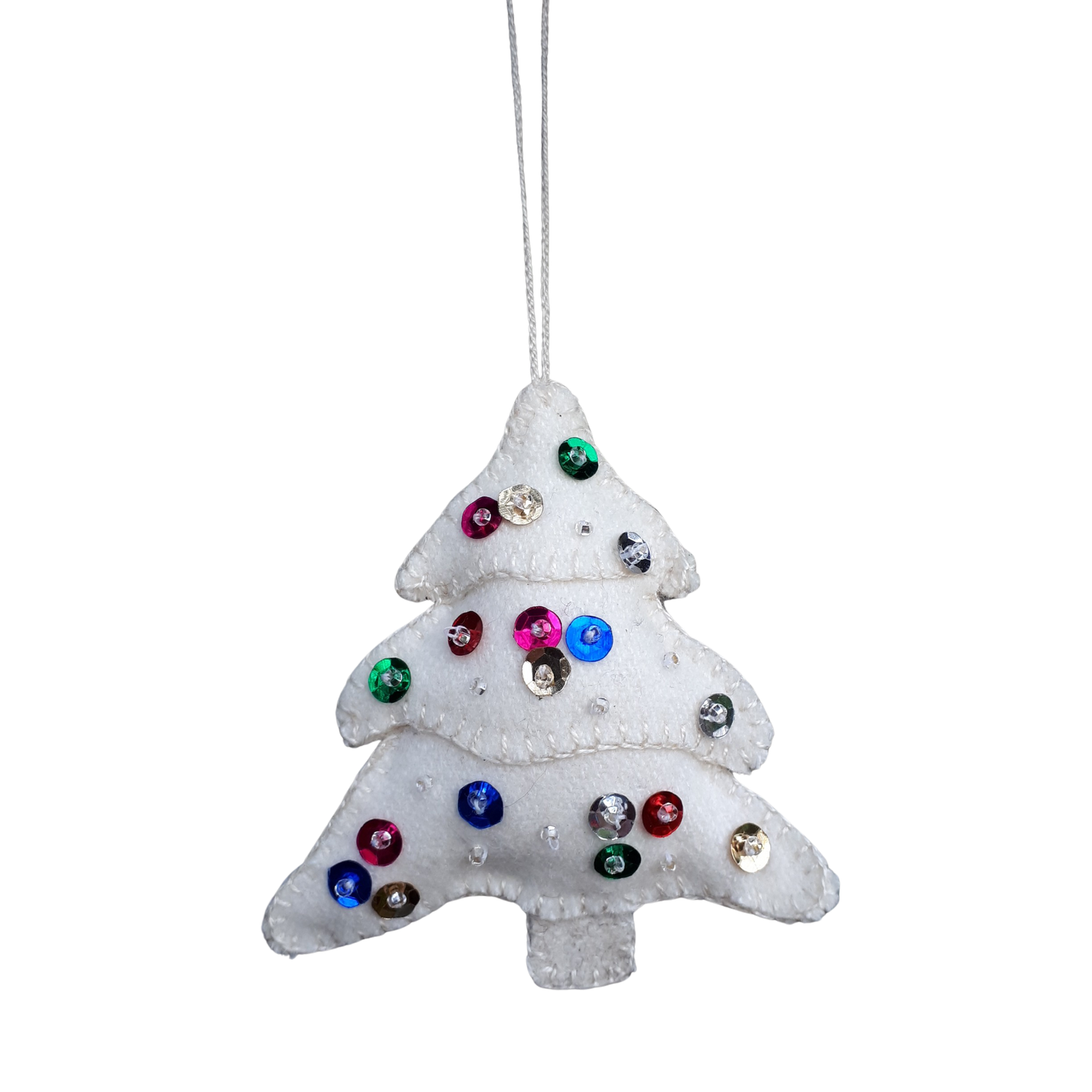 Snowy Tree felt ornament kit