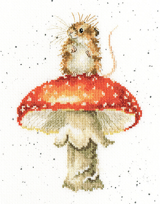 He's a Fun-gi counted cross stitch kit