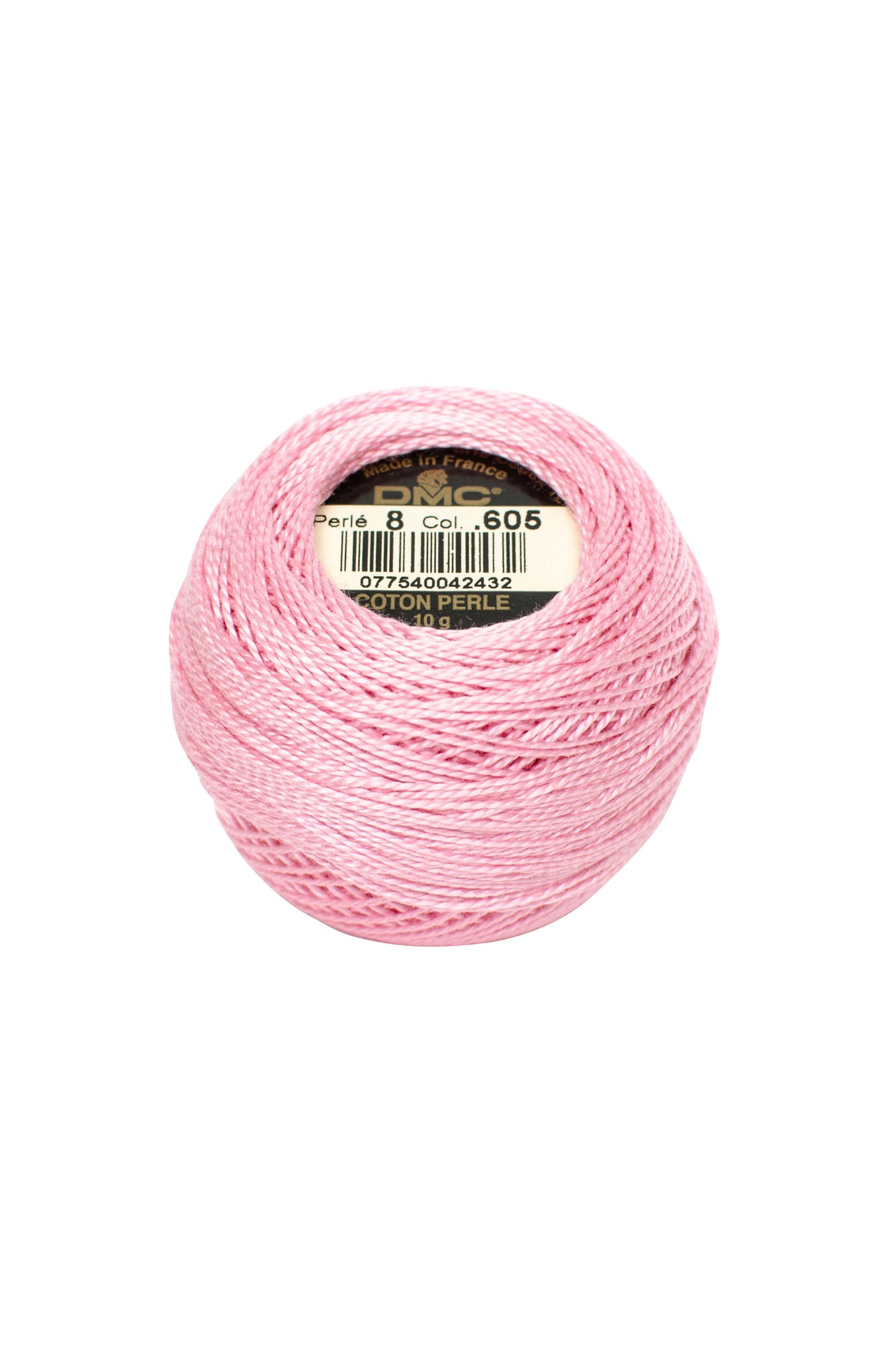 605 Very Light Cranberry - DMC #8 Perle Cotton Ball