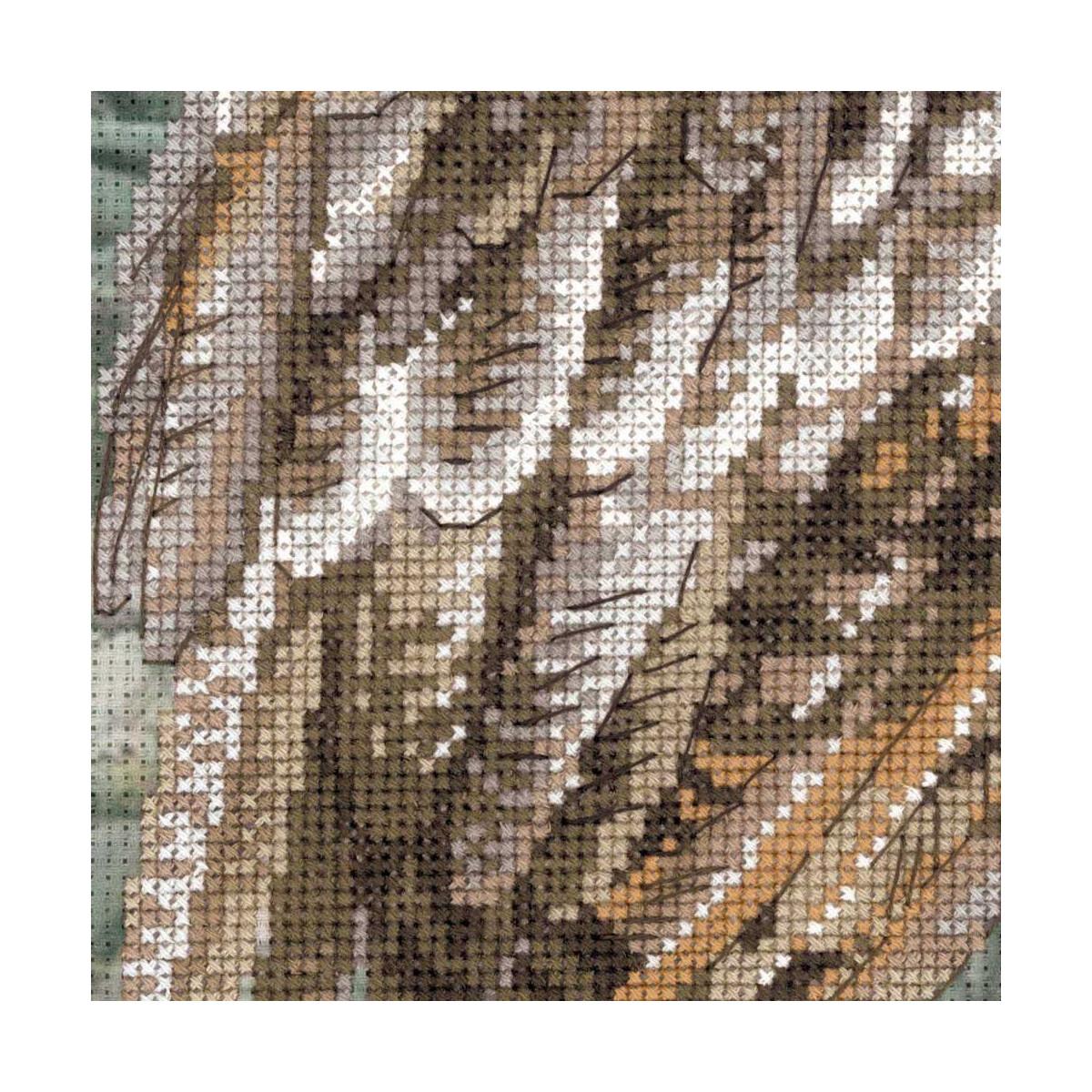 Eagle Owl counted cross stitch kit
