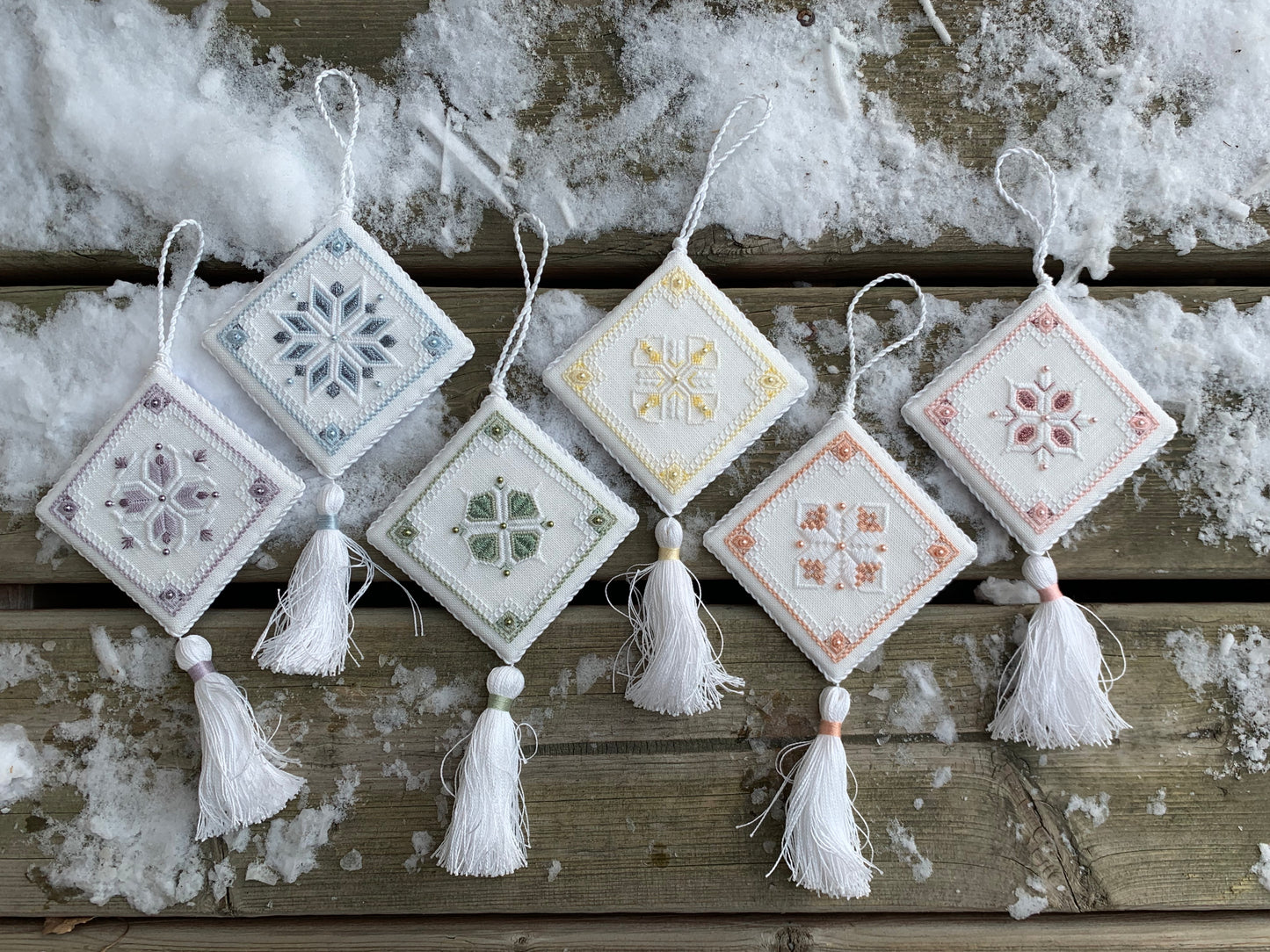 Visions of Sugar Plums Punto Antico pattern