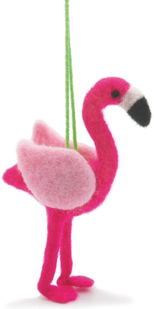Tall Flamingo felting kit