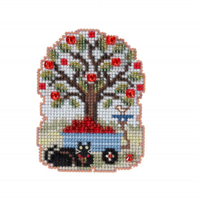 Apple Harvest - Autumn Harvest counted cross stitch kit