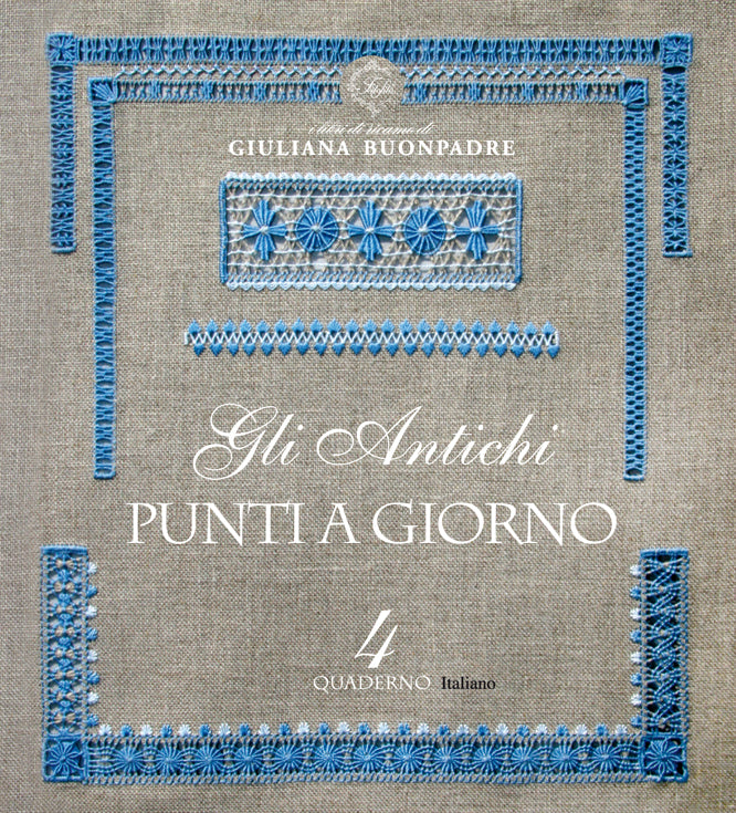 Punti a Girono - Decorative Hemstitch (Voume 4)