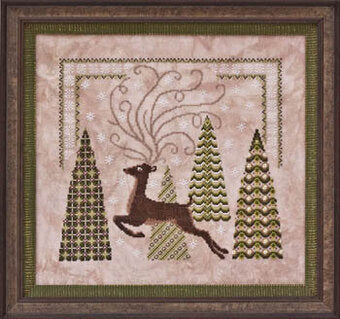 Woodland Wonder counted cross stitch chart