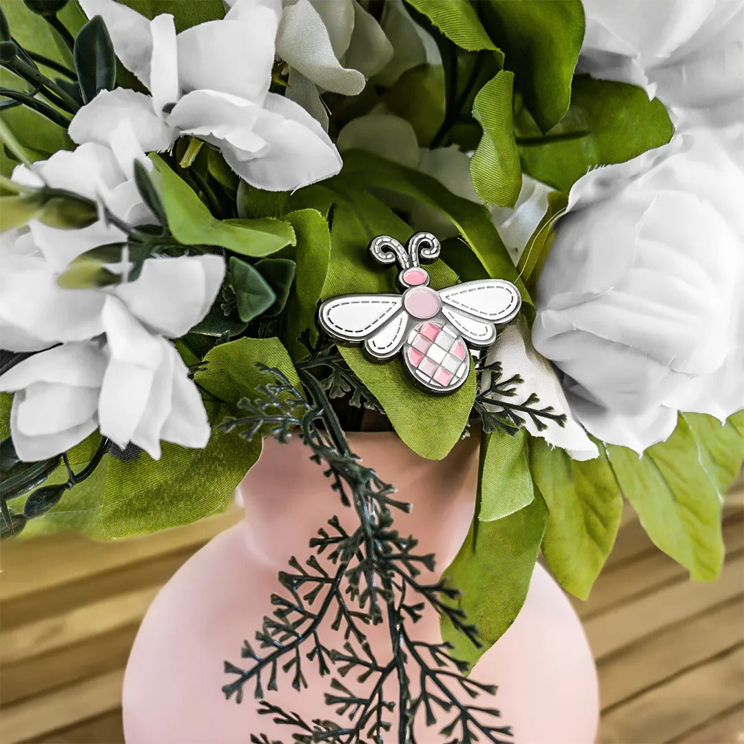 Pink Bee in my Bonnet Magnetic Needle Minder