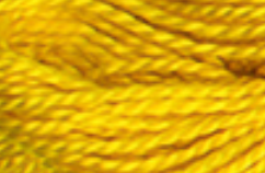 444 Dk Lemon – DMC #5 Perle Cotton Skein