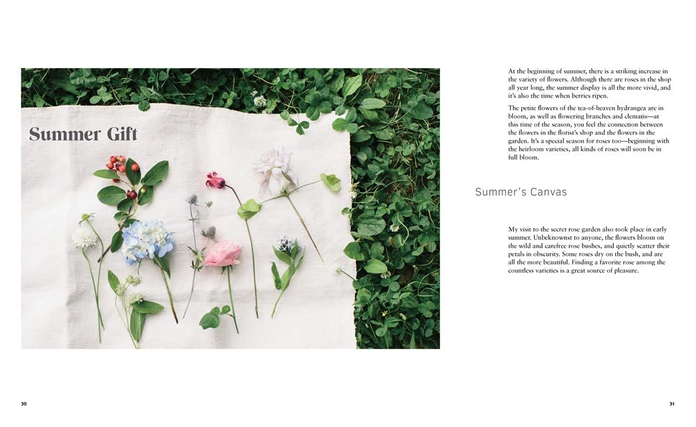 Seasonal Flower Embroidery Book