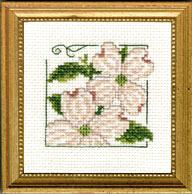 Carolyn's Garden - Dogwood counted cross stitch kit